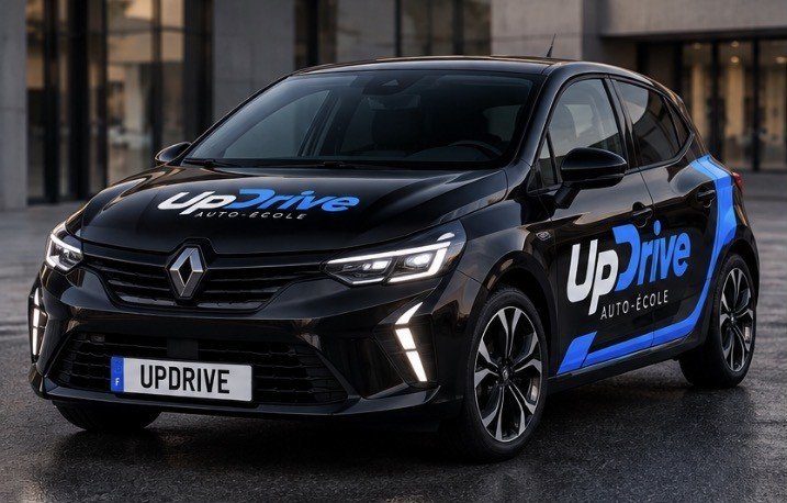 Voiture d'auto-école UpDrive